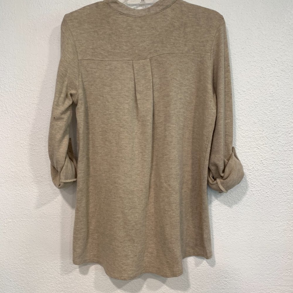 Soft Surroundings Soft Pullover Hilo Sweater Sz S - image 2